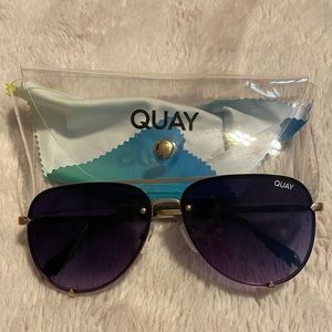 Quay aviator sunglasses